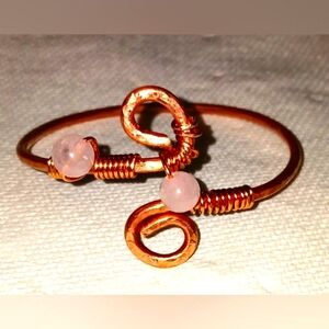 🙂Handmade cooper wire bangle